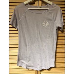 EXCELLENT CONDITION Lilac Shirt Love Pink VS Pink